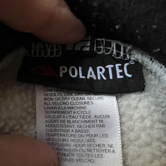 The North Face Women's Denali Polartec Fleece Zip Jacket Light Gray Size X-Small - Picture 9 of 13